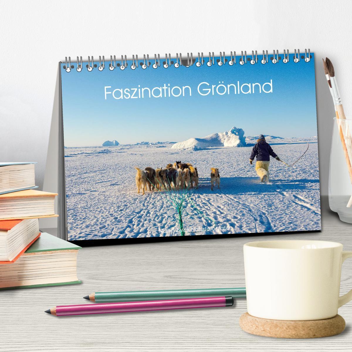 Bild: 9783435113507 | Faszination Grönland (Tischkalender 2025 DIN A5 quer), CALVENDO...