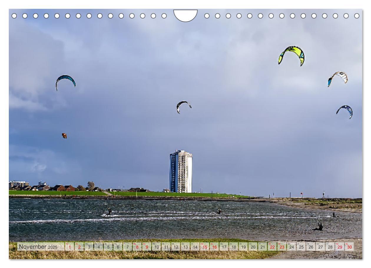 Bild: 9783457237816 | Seebad Büsum (Wandkalender 2025 DIN A4 quer), CALVENDO Monatskalender