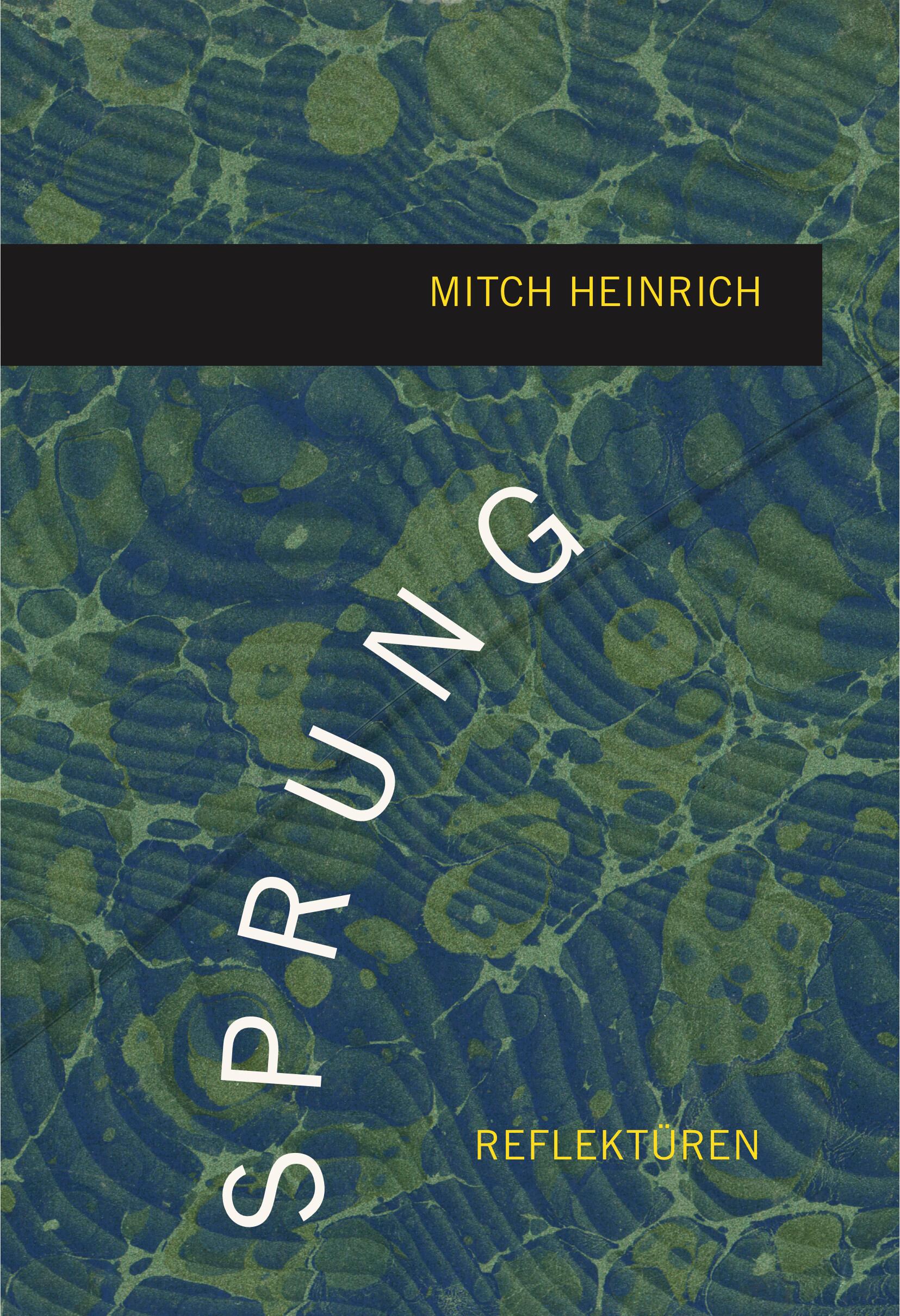 Cover: 9783038532071 | Sprung | Reflektüren | Mitch Heinrich | Taschenbuch | 160 S. | Deutsch