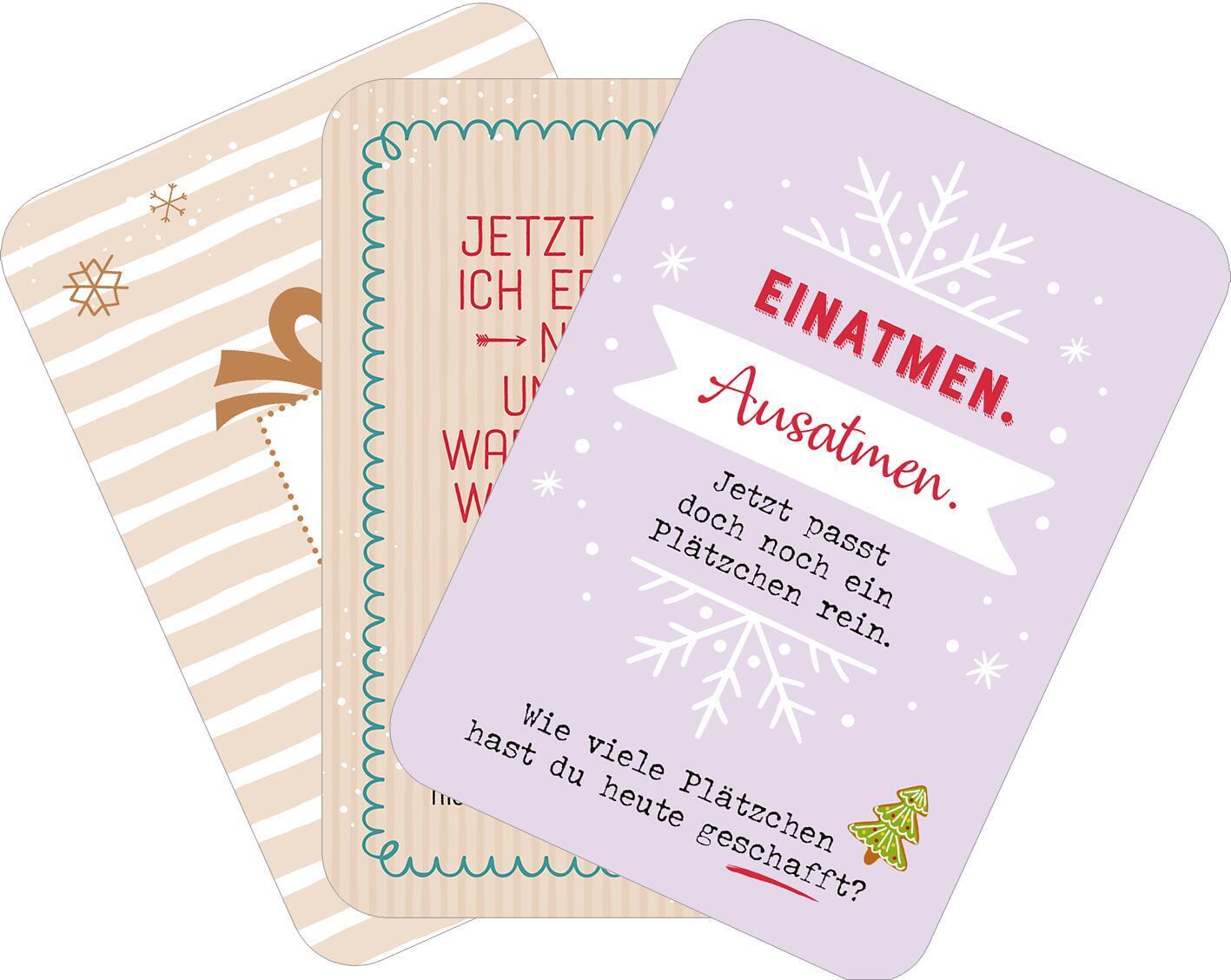 Bild: 9783845855950 | Abhängen im Advent | Die 24-Tage-Entspannungs-Challenge | Taschenbuch