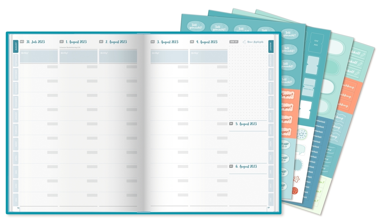 Bild: 9783834662194 | Mein Lehrerplaner - A4+ - Hardcover- Lehrerkalender für das...