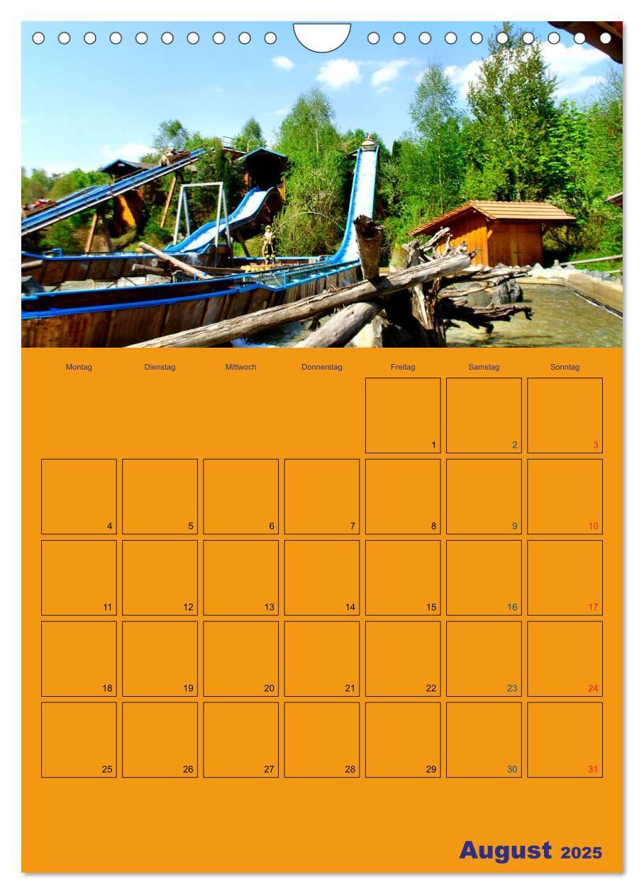 Bild: 9783457088302 | Freizeitparkmomente / Planer (Wandkalender 2025 DIN A4 hoch),...