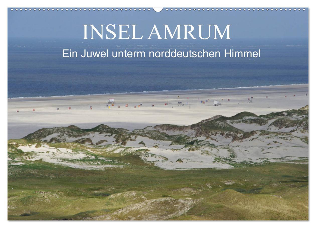 Cover: 9783435387571 | Insel Amrum - Ein Juwel unterm norddeutschen Himmel (Wandkalender...