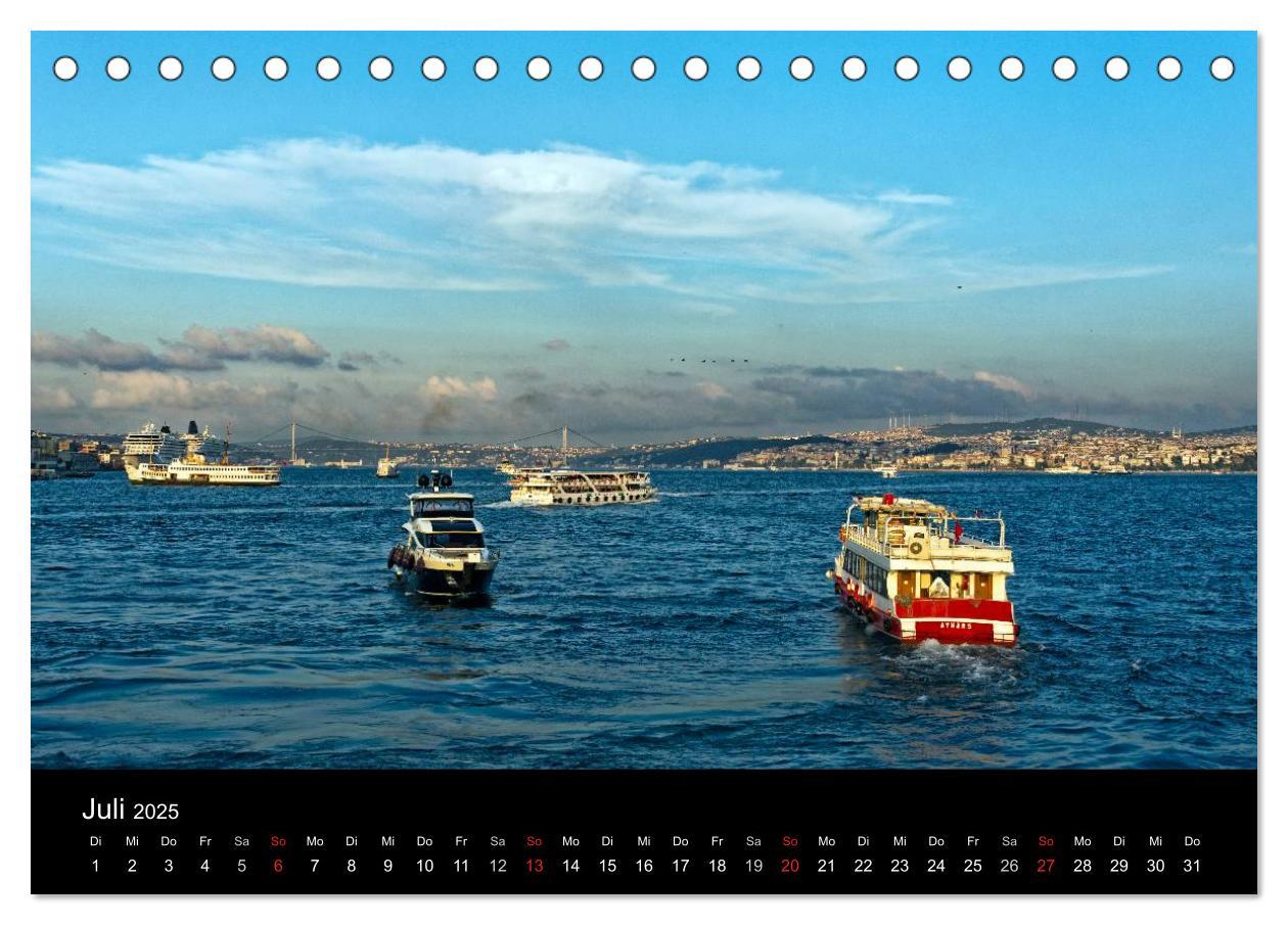 Bild: 9783435543052 | Istanbul Einmalig (Tischkalender 2025 DIN A5 quer), CALVENDO...