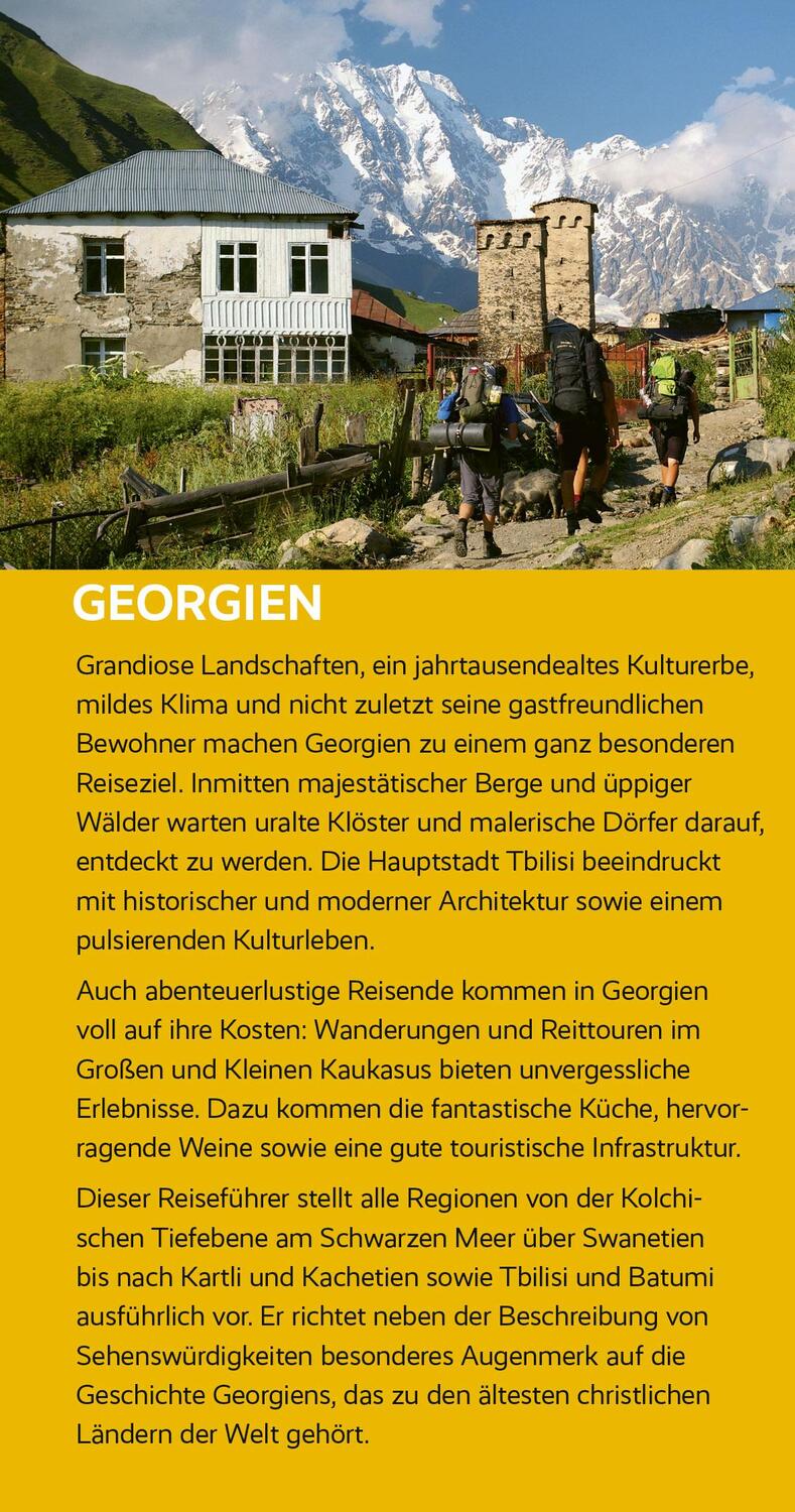 Bild: 9783897946989 | TRESCHER Reiseführer Georgien | Giorgi Kvastiani (u. a.) | Taschenbuch