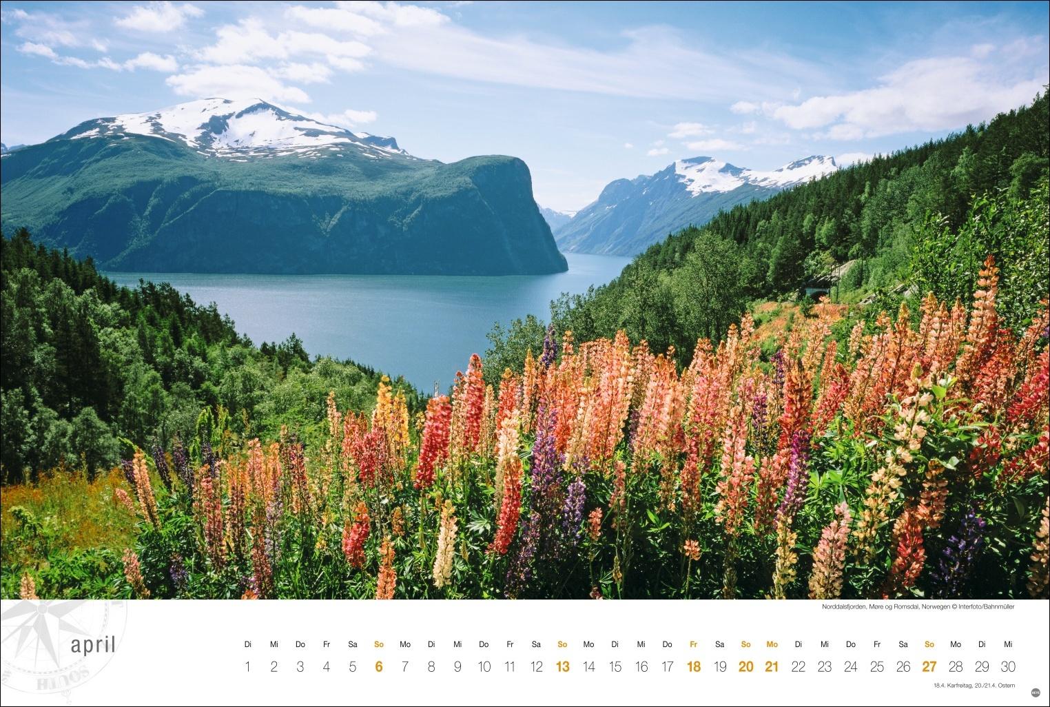 Bild: 9783756404865 | Skandinavien Globetrotter Kalender 2025 - Von stillen Wäldern, Seen...