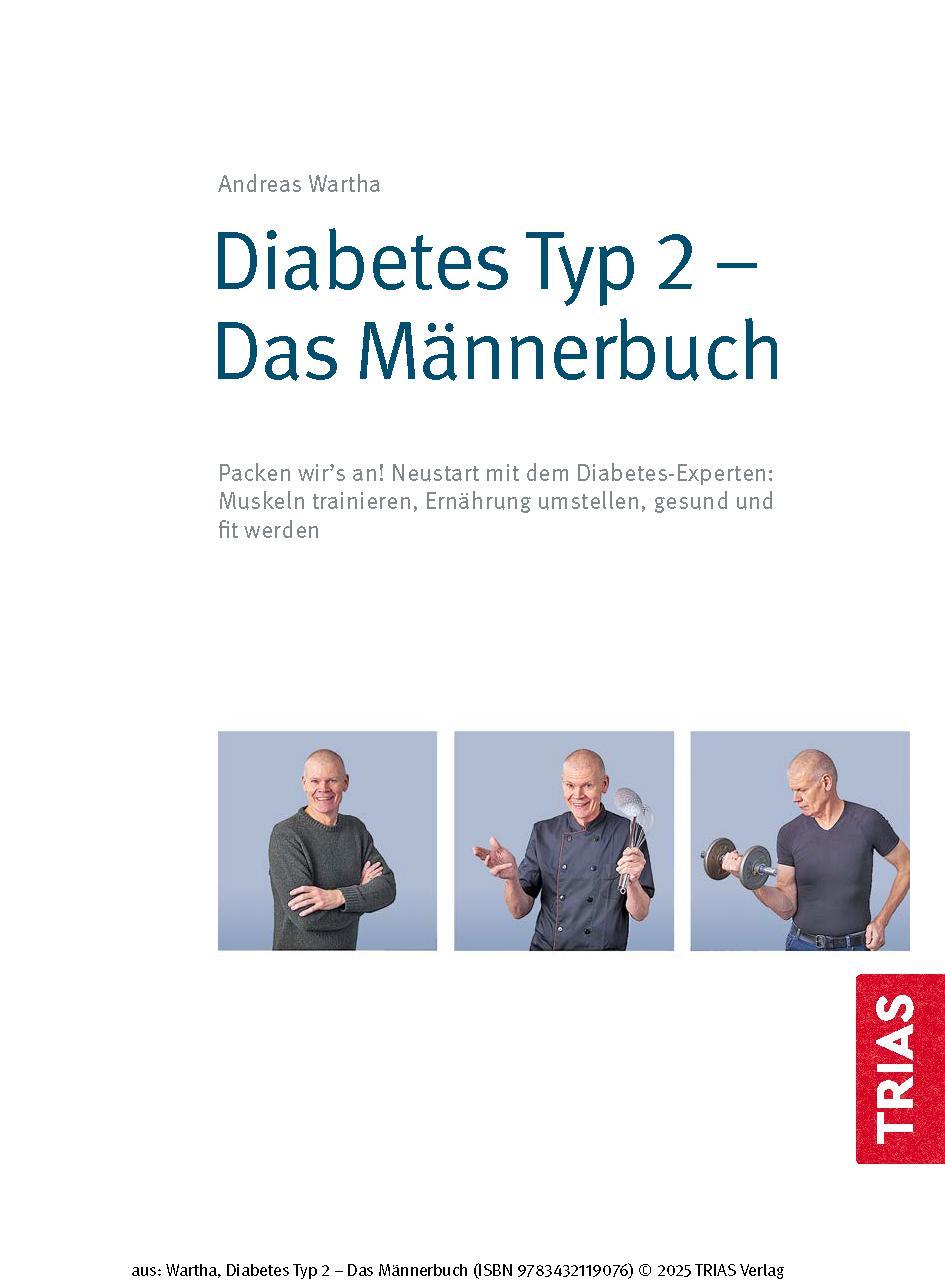 Bild: 9783432119076 | Diabetes Typ 2 - Das Männerbuch | Andreas Wartha | Taschenbuch | 2025