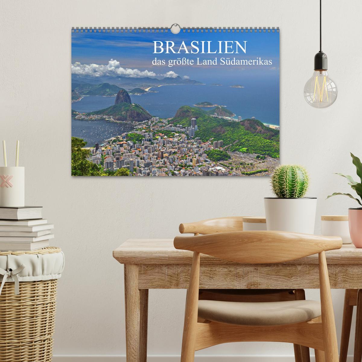 Bild: 9783435471287 | Brasilien - das größte Land Südamerikas (Wandkalender 2025 DIN A3...