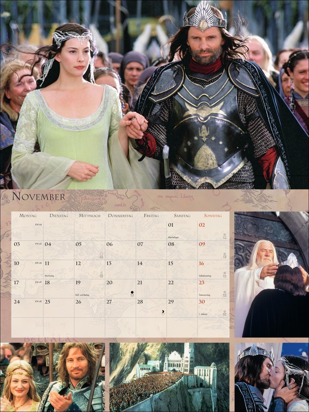 Bild: 9783756404988 | Der Herr der Ringe Broschur XL Kalender 2025 | Heye | Kalender | 28 S.