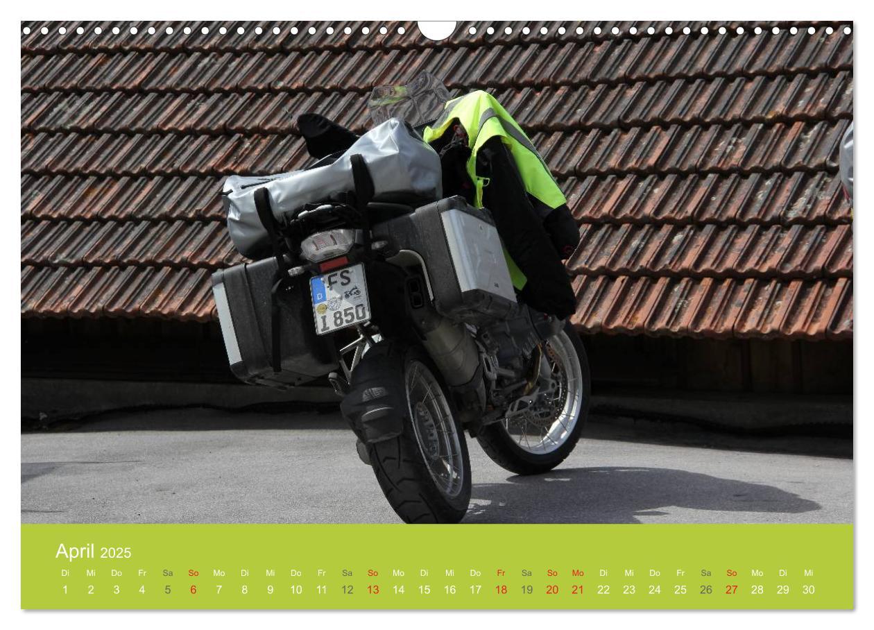 Bild: 9783435521463 | Freude an - Spaß mit der BMW GS (Wandkalender 2025 DIN A3 quer),...