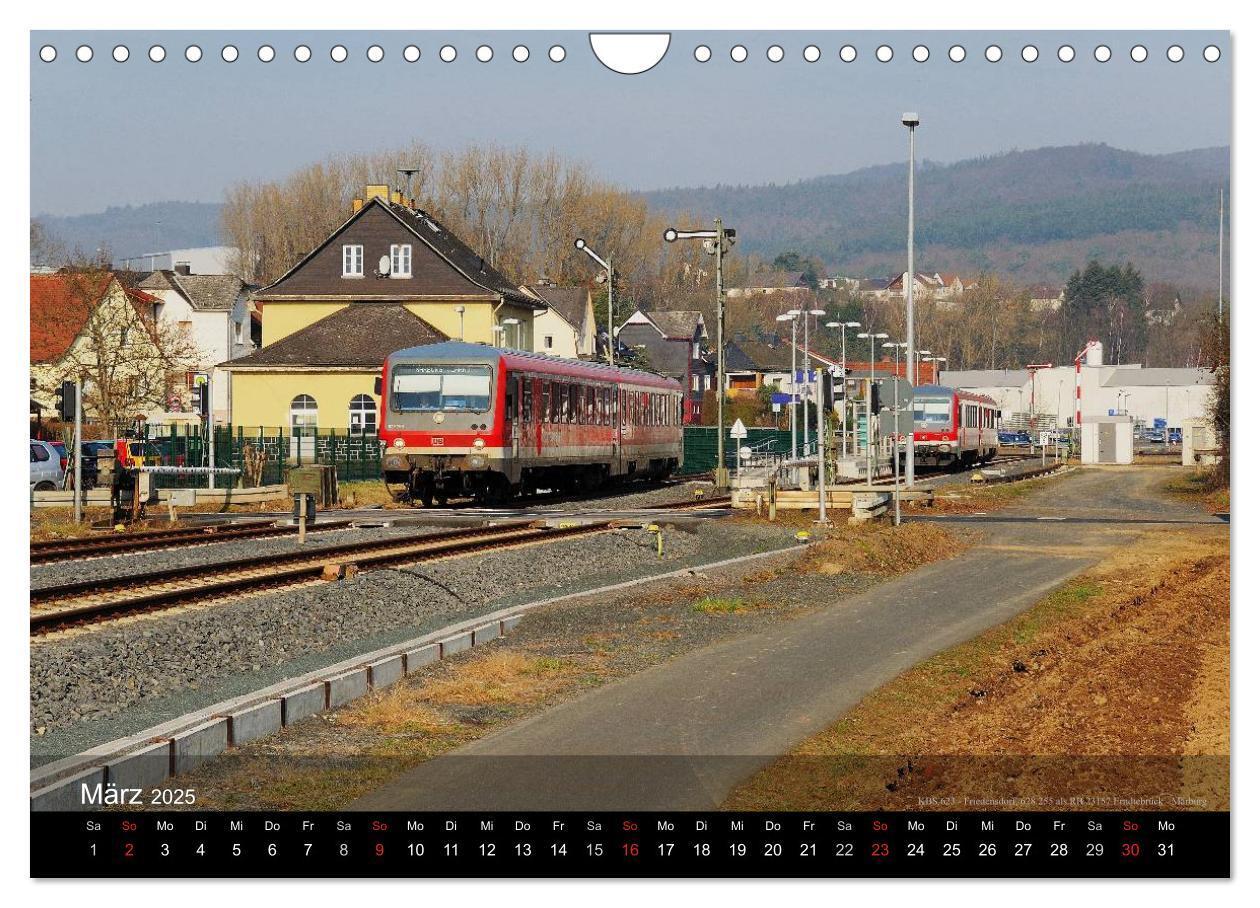 Bild: 9783435618484 | Eisenbahn in Mitteldeutschland (Wandkalender 2025 DIN A4 quer),...