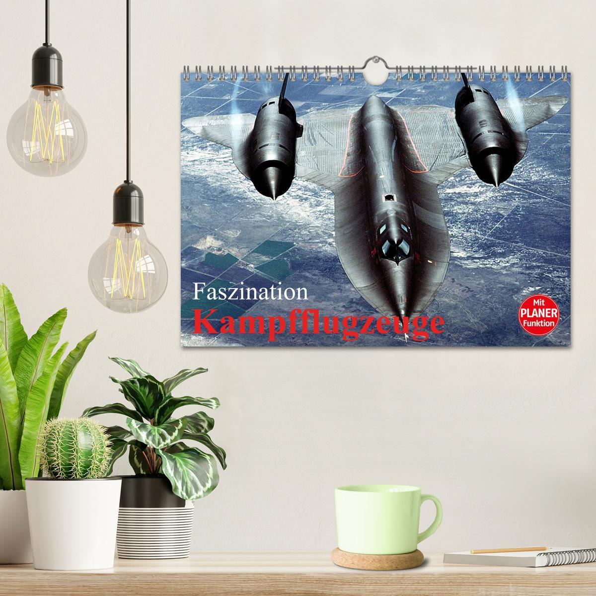 Bild: 9783435530427 | Faszination Kampfflugzeuge (Wandkalender 2025 DIN A4 quer),...