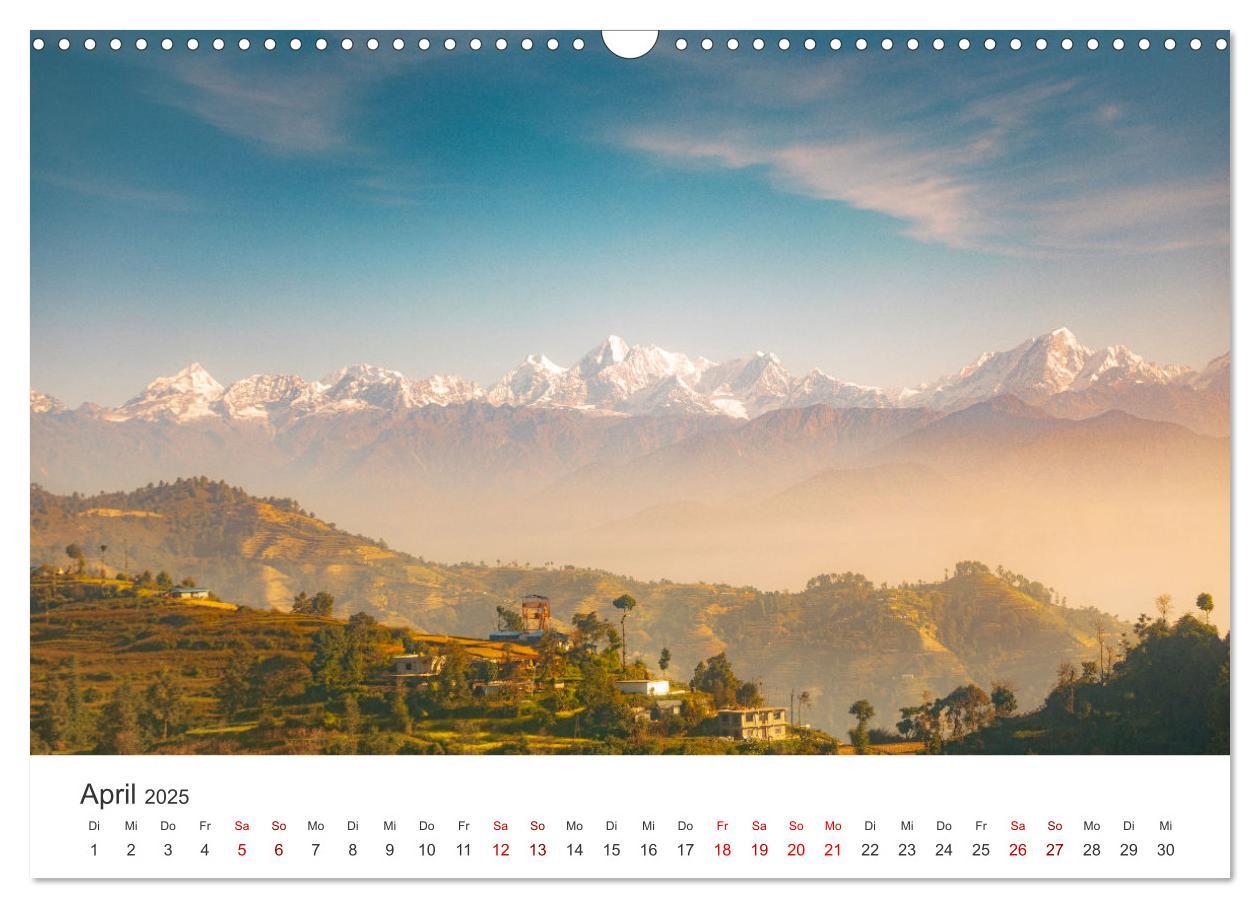 Bild: 9783435008360 | Nepal - Mitten im Himalaya (Wandkalender 2025 DIN A3 quer),...