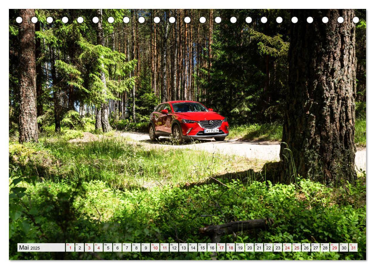 Bild: 9783435255252 | Mein Mazda (Tischkalender 2025 DIN A5 quer), CALVENDO Monatskalender