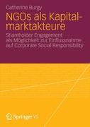 Cover: 9783658002213 | NGOs als Kapitalmarktakteure | Catherine Burgy | Taschenbuch | xvi