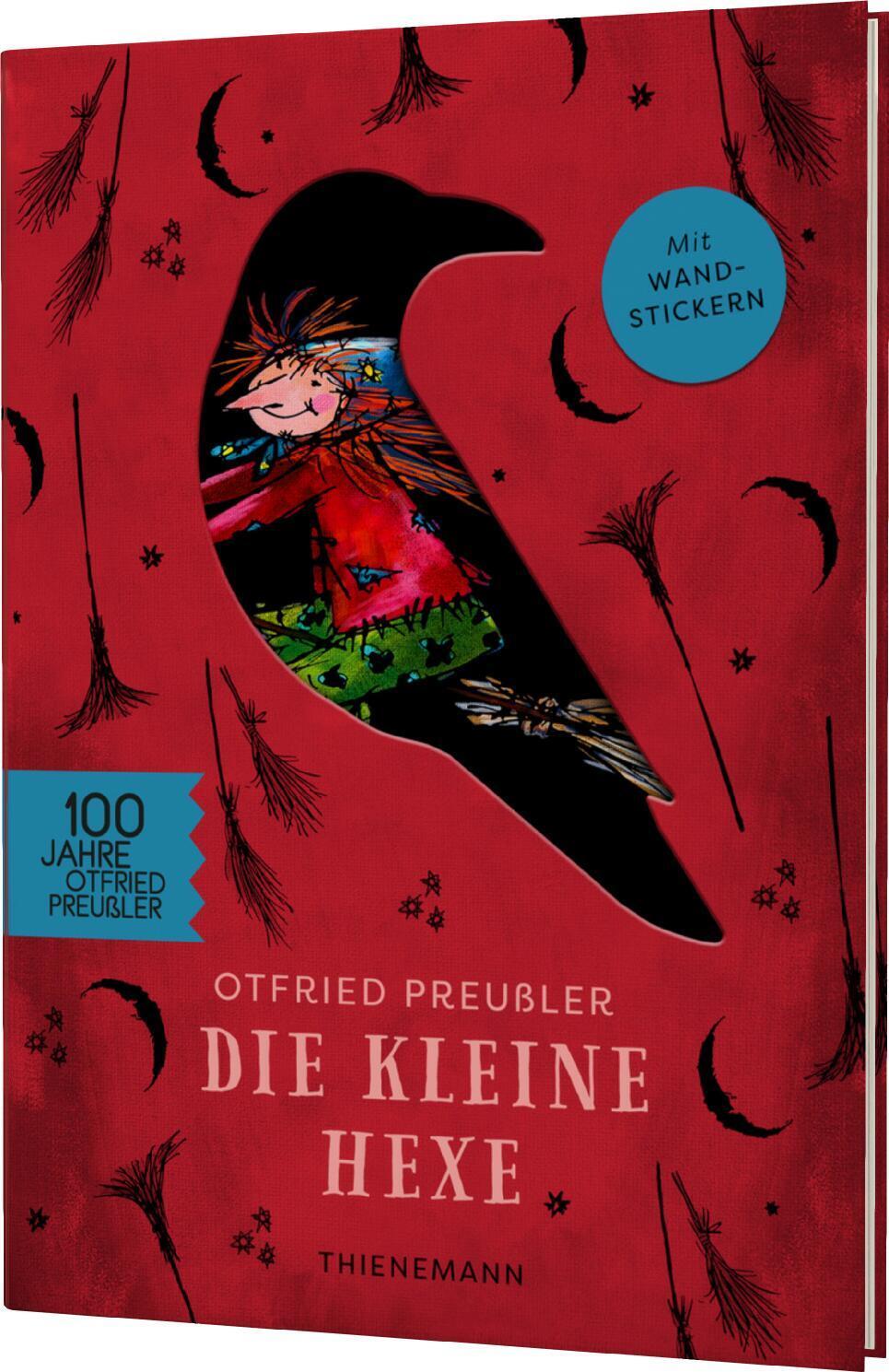 Cover: 9783522186421 | Die kleine Hexe: Die kleine Hexe | Jubiläumsausgabe mit Wandstickern