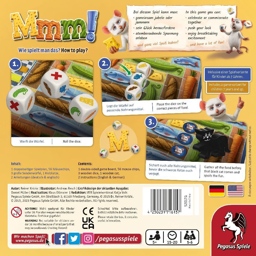 Bild: 4250231716157 | Mmm! (Kinderspiel) | Spiel | In Spielebox | 52017G | Deutsch | 2015