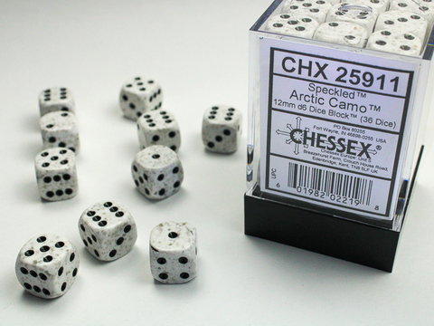 Cover: 601982022198 | Speckled® 12mm d6 Arctic Camo™ Dice Block™ (36 dice) | deutsch