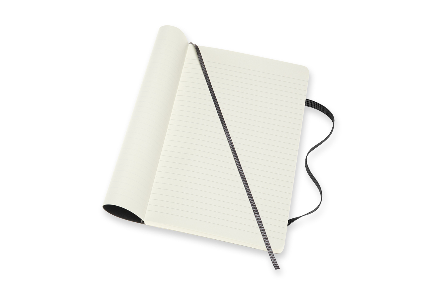 Bild: 8056420852974 | Moleskine Notizbuch - Doppelte Lineatur, Large/A5, Liniert-Blanko,...