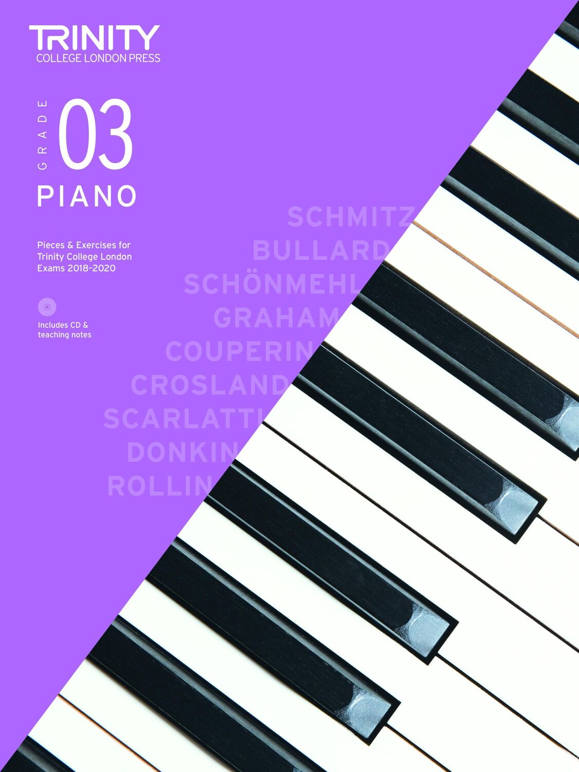 Cover: 9780857366108 | Piano Exam Pieces 2018-2020 Grade 3 | Taschenbuch | Buch + CD | 2017