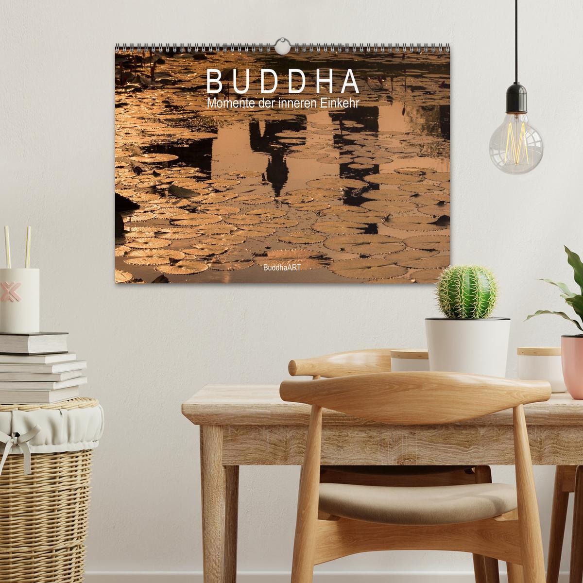 Bild: 9783435709830 | Buddha - Momente der inneren Einkehr (Wandkalender 2025 DIN A3...