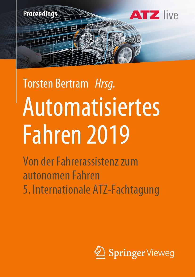 Cover: 9783658279899 | Automatisiertes Fahren 2019 | Torsten Bertram | Taschenbuch | xv