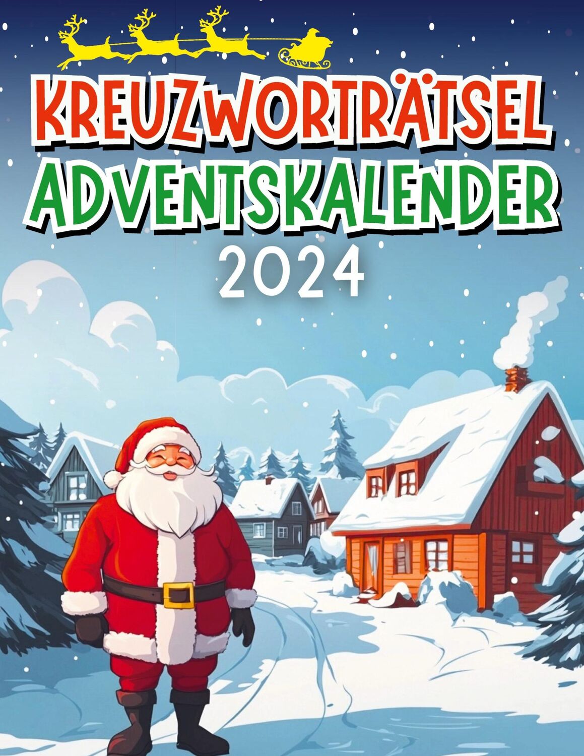 Cover: 9783759785824 | Kreuzworträtsel Adventskalender 2024 | Rätselkönig Verlag | Buch