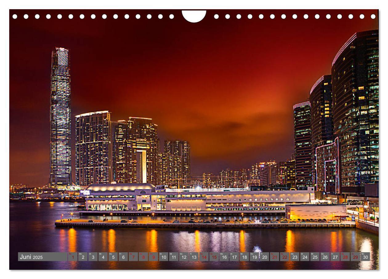 Bild: 9783435128938 | Hong Kong Citylights (Wandkalender 2025 DIN A4 quer), CALVENDO...