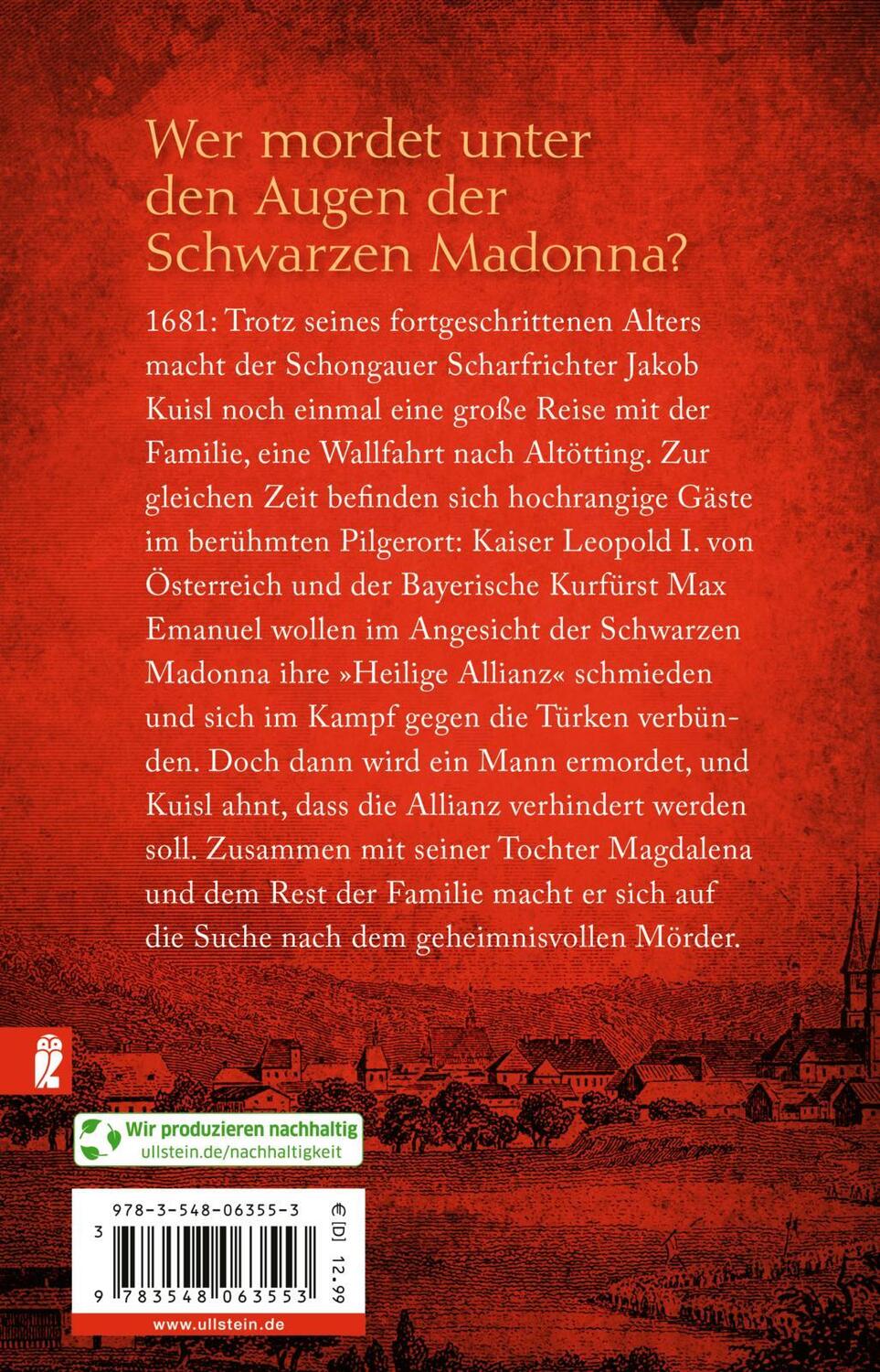 Rückseite: 9783548063553 | Die Henkerstochter und die Schwarze Madonna | Oliver Pötzsch | Buch