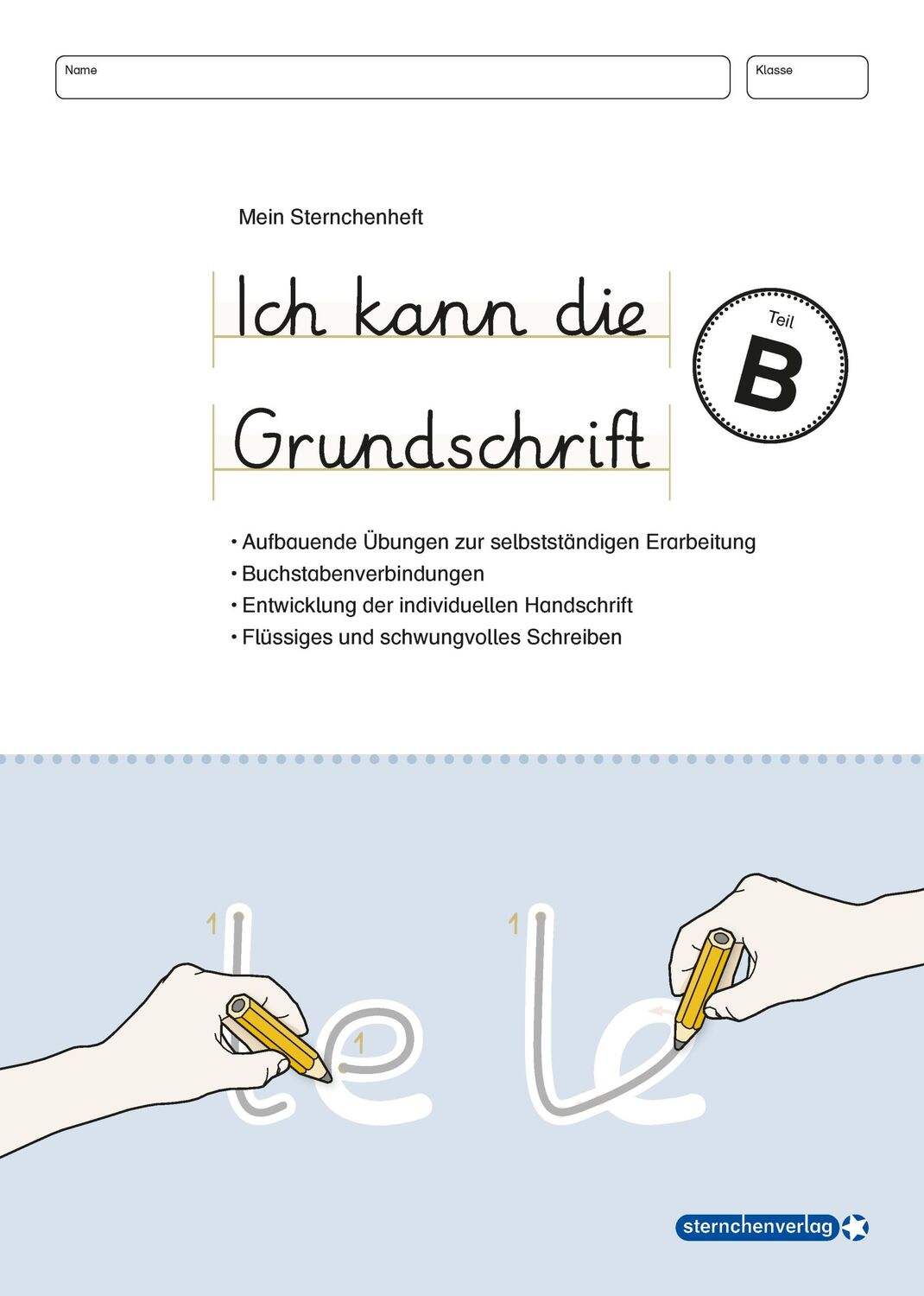 Cover: 9783939293453 | Ich kann die Grundschrift Teil B | Katrin Langhans | Taschenbuch