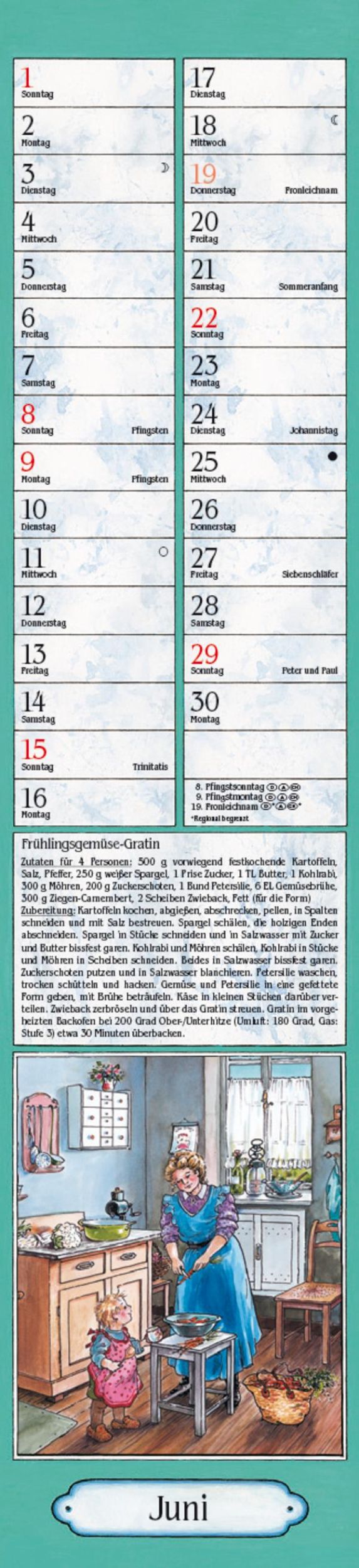 Bild: 9783731879503 | Aus Großmutters Küche Langplaner 2025 | Verlag Korsch | Kalender