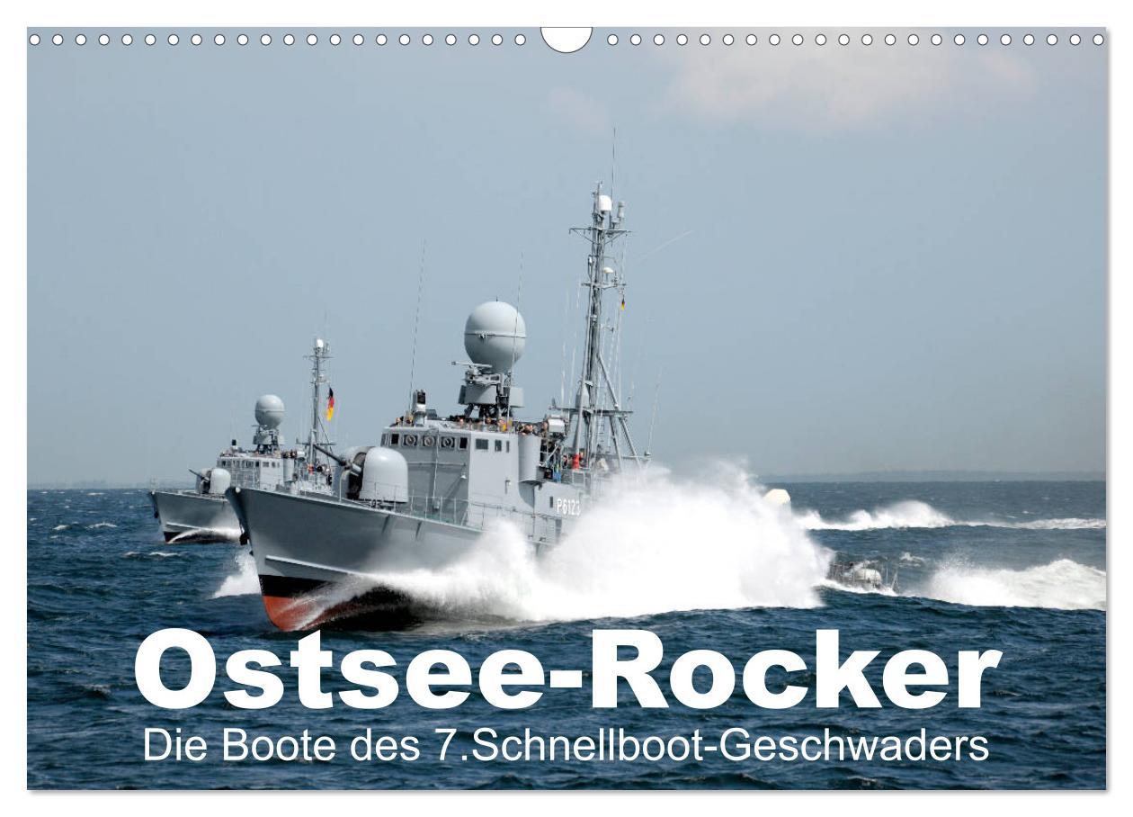 Cover: 9783435399871 | Ostsee-Rocker (Wandkalender 2025 DIN A3 quer), CALVENDO Monatskalender