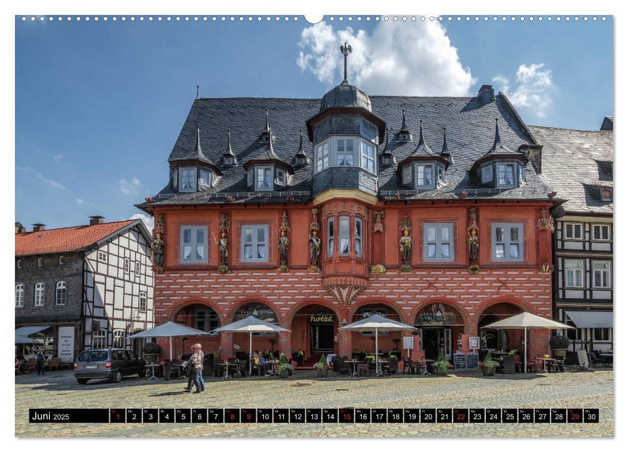 Bild: 9783435267033 | Fachwerkstadt Goslar (Wandkalender 2025 DIN A2 quer), CALVENDO...