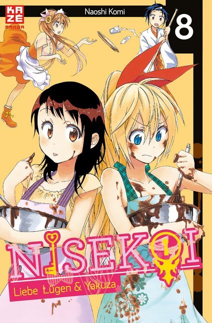 Cover: 9782889212385 | Nisekoi 08 | Liebe, Lügen &amp; Yakuza | Naoshi Komi | Taschenbuch | 2015