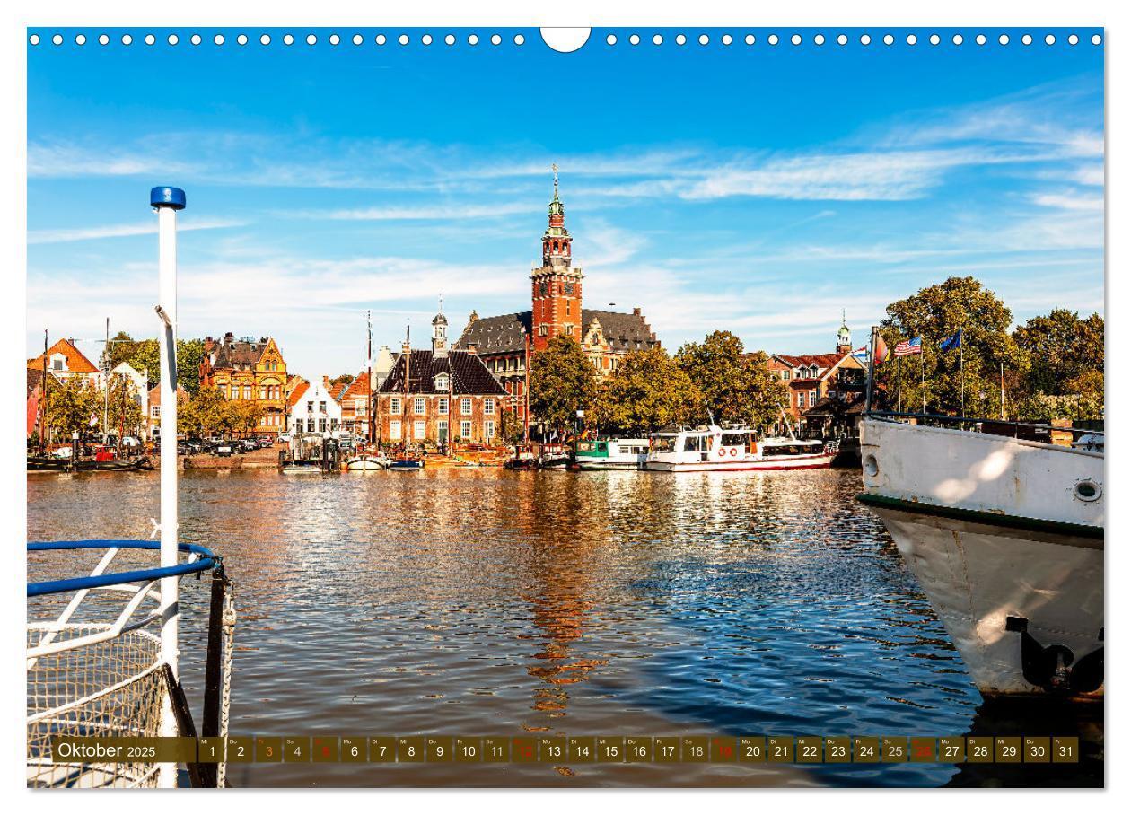 Bild: 9783383783128 | Bezauberndes Ostfriesland (Wandkalender 2025 DIN A3 quer), CALVENDO...