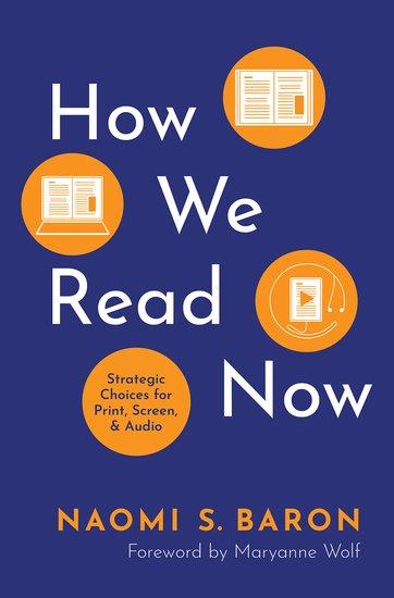 Cover: 9780190084097 | How We Read Now | Strategic Choices for Print, Screen, and Audio