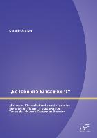 Cover: 9783842884793 | ¿Es lebe die Einsamkeit!¿: Alleinsein, Einsamkeit und soziale...