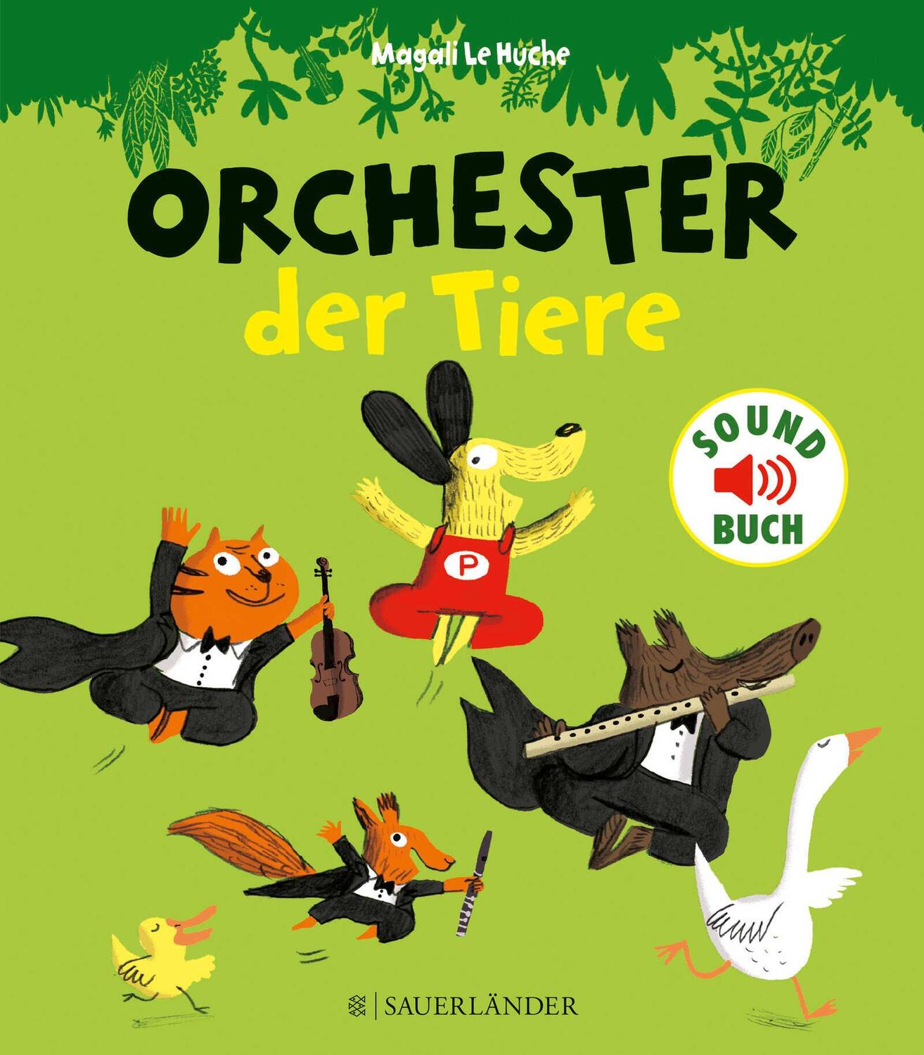 Cover: 9783737353779 | Orchester der Tiere | Magali Le Huche | Buch | Soft-Touch-Soundbücher