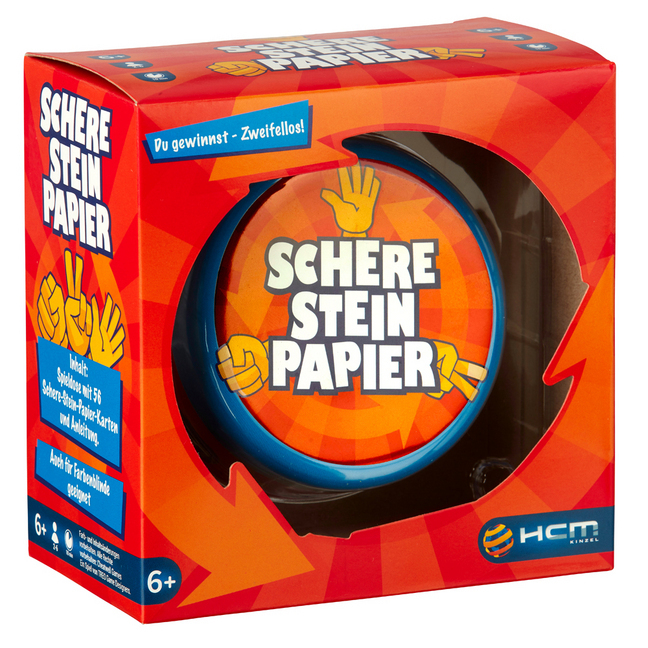 Bild: 4018928551555 | Schere Stein Papier (Spiel) | Du gewinnst - Zweifellos! | Spiel | 2019