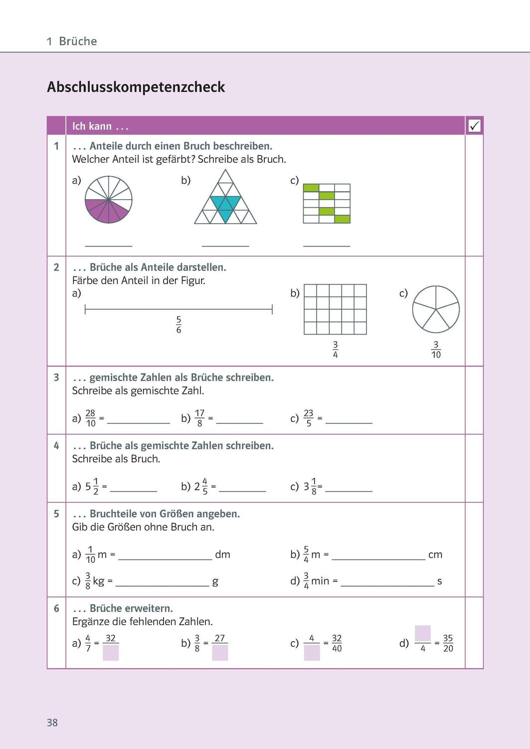 Bild: 9783129276426 | Ich kann Mathe - Brüche und Dezimalzahlen 5./6. Klasse | Taschenbuch