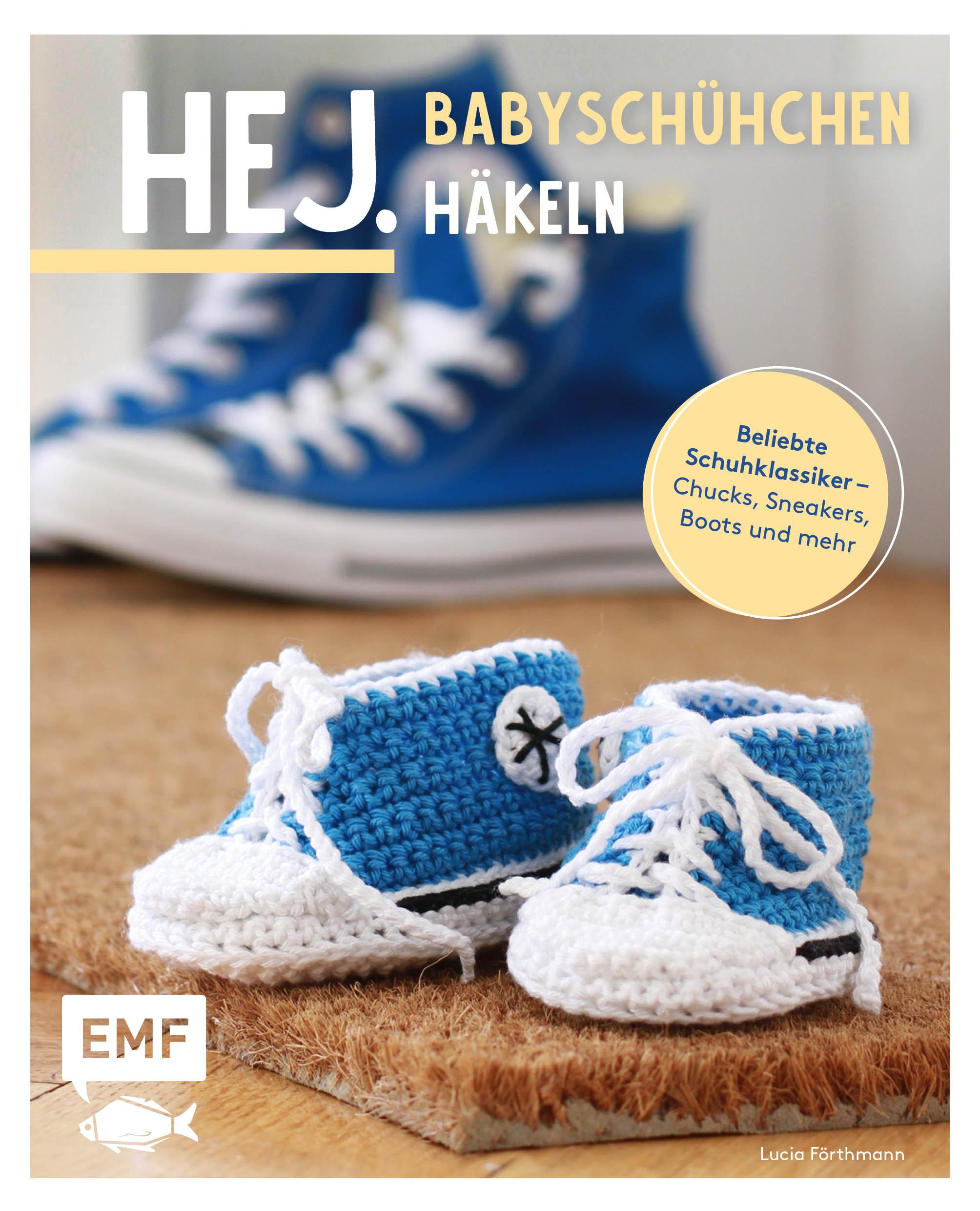 Cover: 9783745910766 | Hej. Babyschühchen häkeln | Lucia Förthmann | Taschenbuch | 64 S.