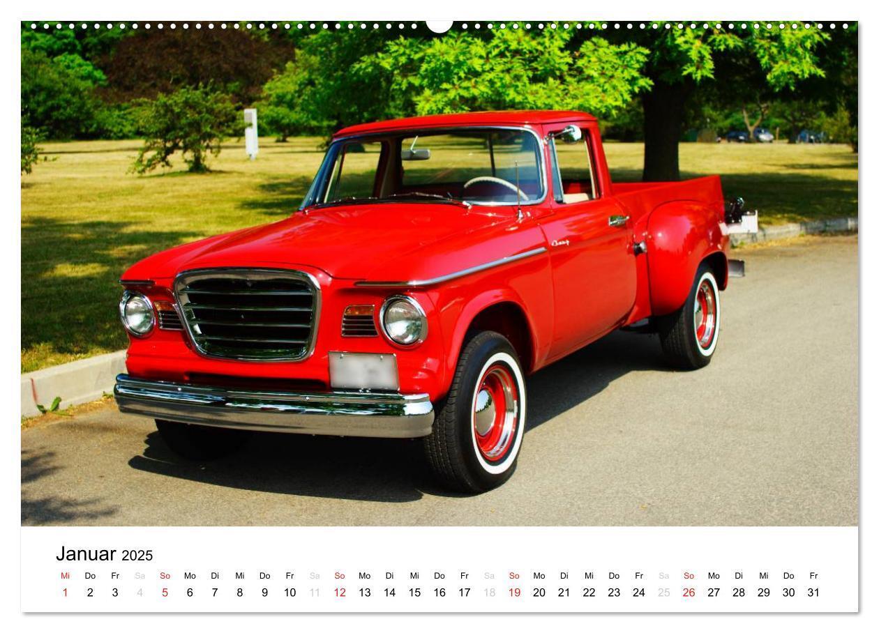 Bild: 9783435475704 | Nord-Amerikanische Pickup's (Wandkalender 2025 DIN A2 quer),...