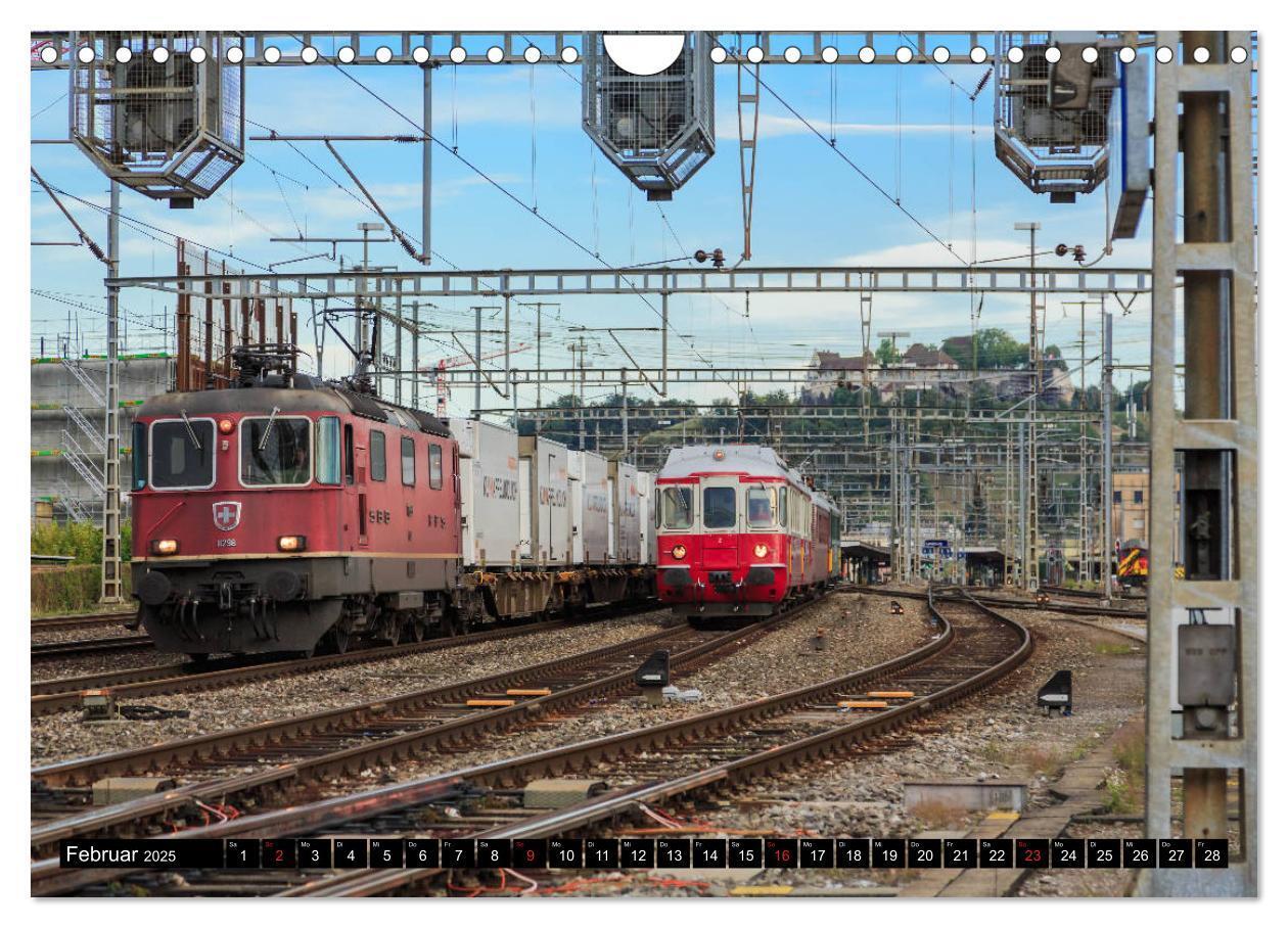 Bild: 9783435346448 | Eisenbahn-Nostalgie - Oldtimer auf Schweizer Schienen (Wandkalender...