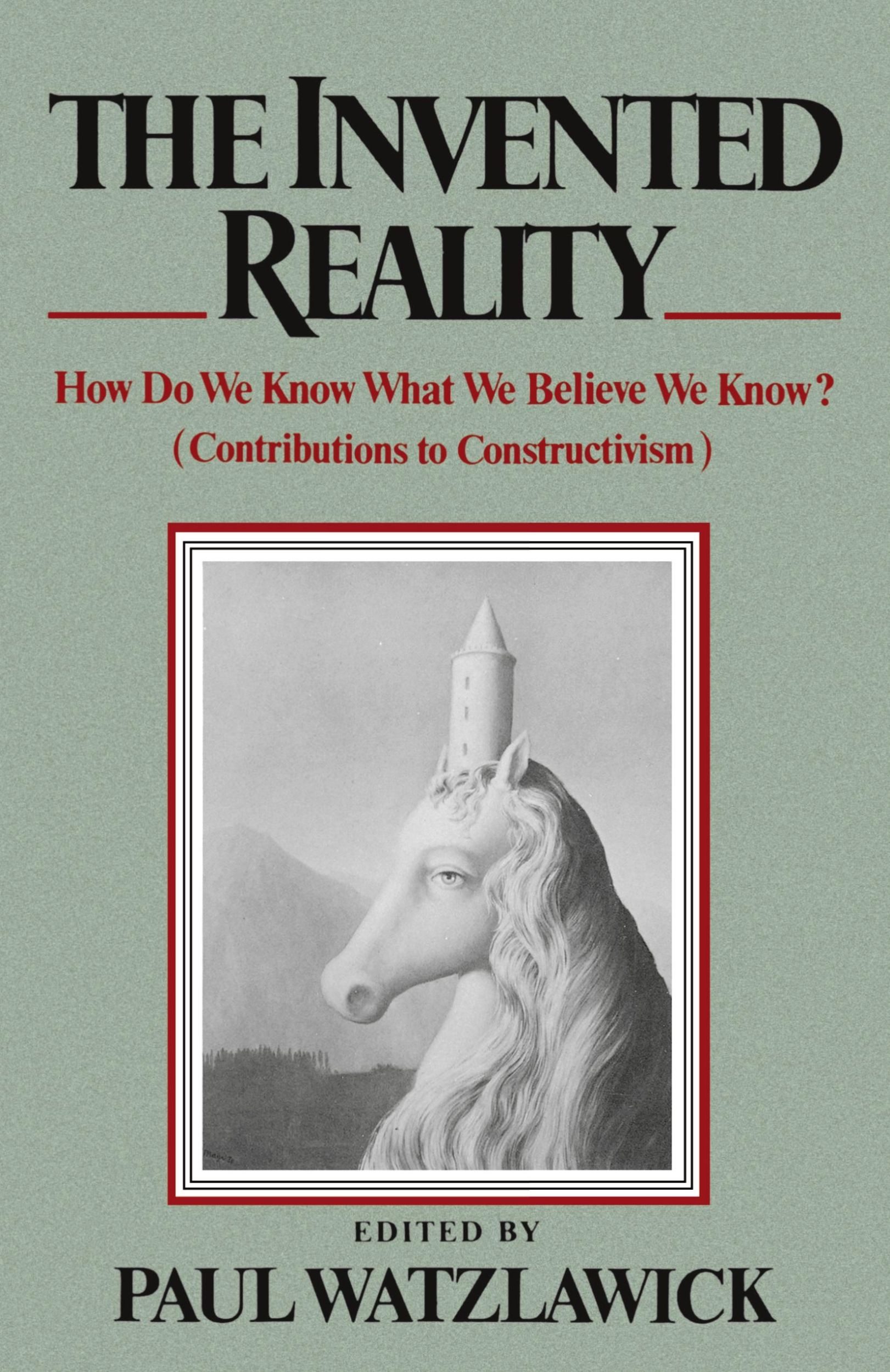 Cover: 9780393333473 | The Invented Reality | How Do We Know What We Believe We Know? | Buch