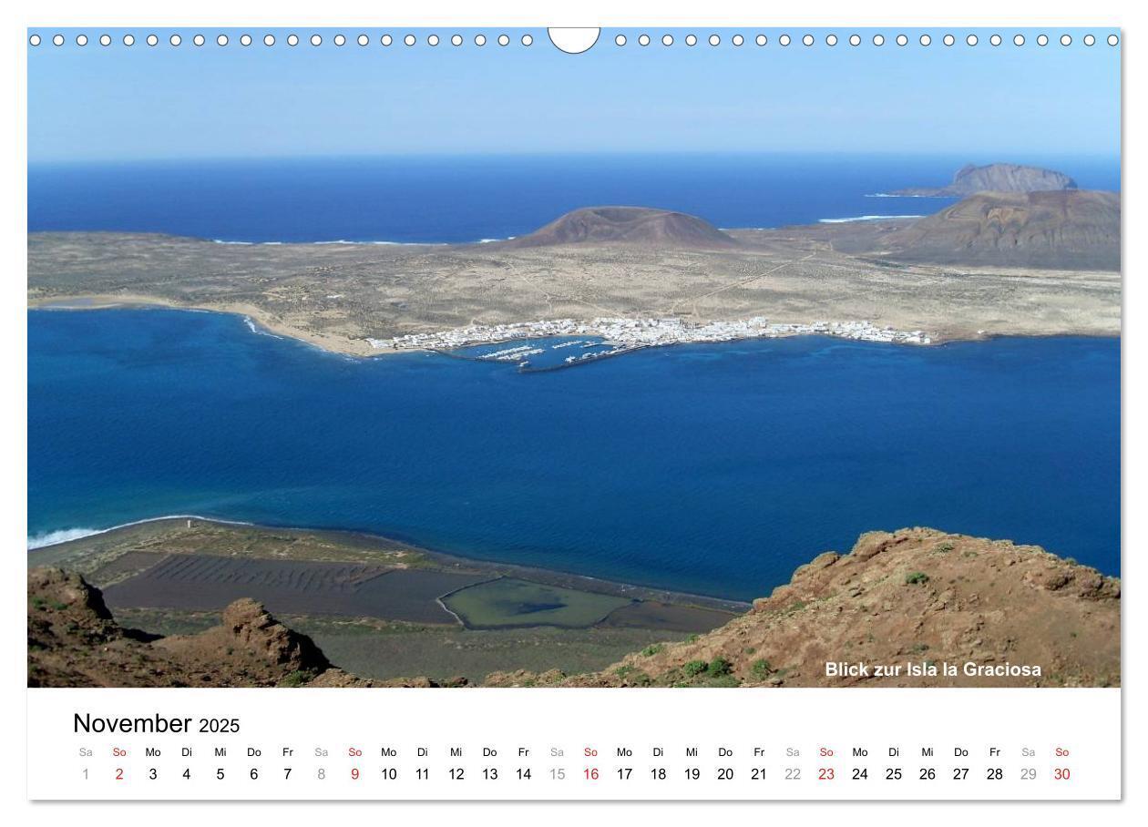 Bild: 9783435764938 | Die Canarischen Inseln - Lanzarote (Wandkalender 2025 DIN A3 quer),...