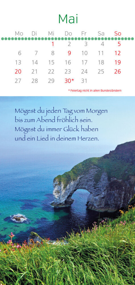 Bild: 9783957482211 | Irischer Spruchkalender 2024 | Kalender | Spiralbindung | 13 S. | 2024