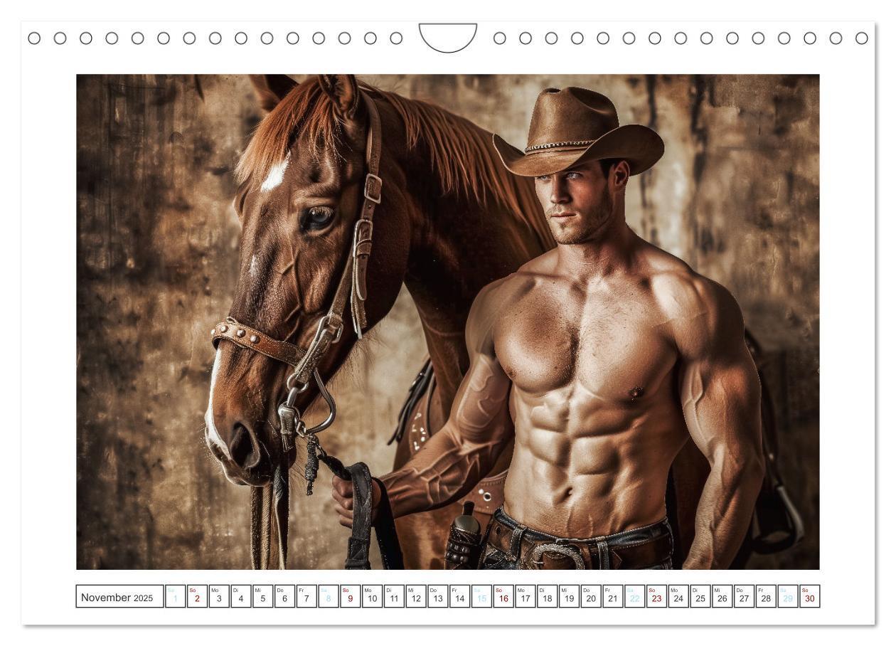 Bild: 9783383788963 | Im Bann des Cowboys (Wandkalender 2025 DIN A4 quer), CALVENDO...