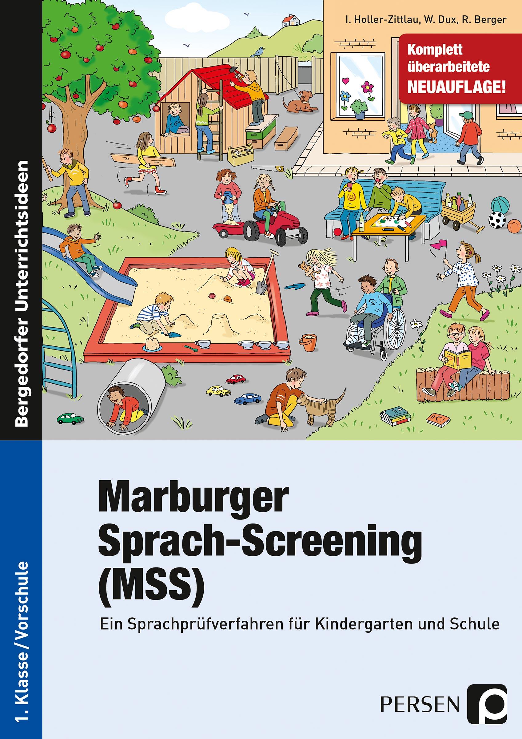 Cover: 9783403201083 | Marburger Sprach-Screening (MSS) | Inge Holler-Zittlau (u. a.) | 63 S.