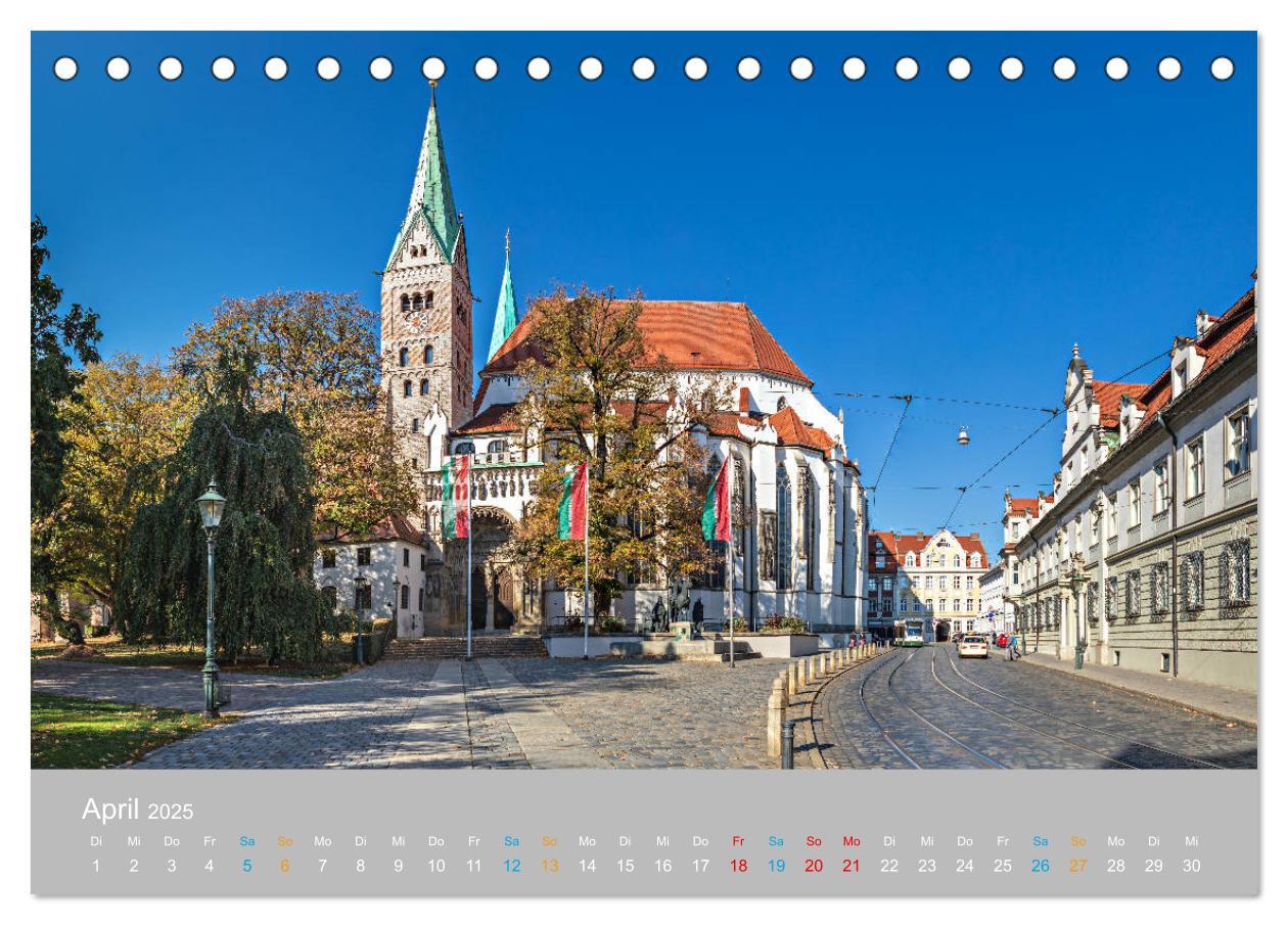 Bild: 9783435238071 | Augsburg - Stadt der Renaissance (Tischkalender 2025 DIN A5 quer),...