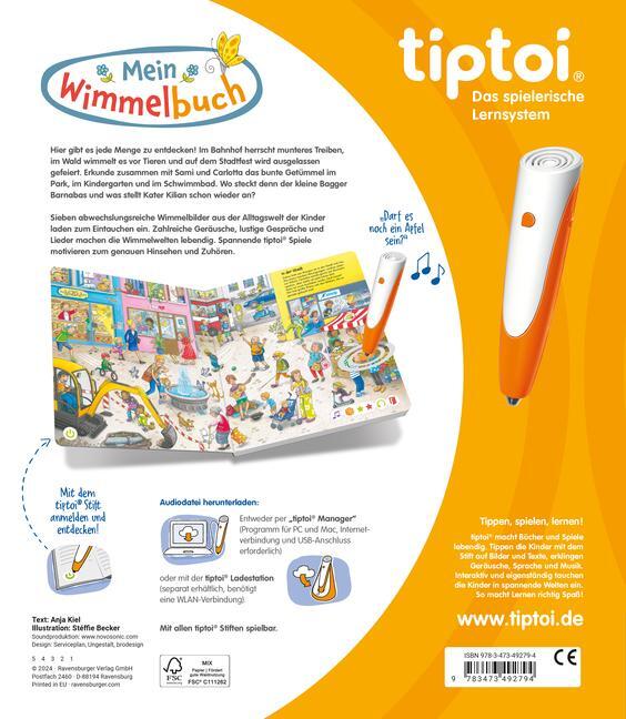 Bild: 9783473492794 | tiptoi® Mein Wimmelbuch | Anja Kiel | Buch | 16 S. | Deutsch | 2024